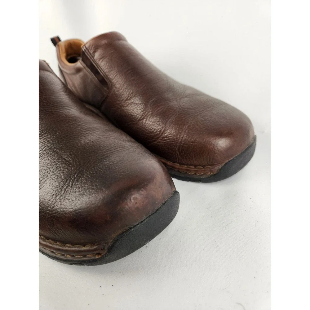 Red Wing Men's Size 11 EE, Wide 8702 Safety Toe Leather Brown Loafer Shoes Boots